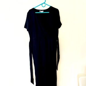 Boden Ellen Jersey Jumpsuit Black Knit